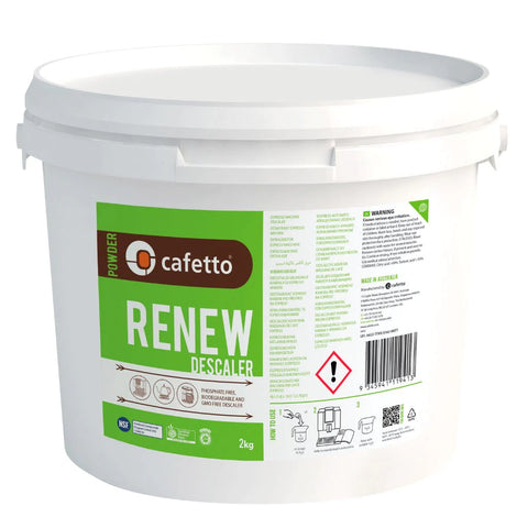 Cafetto 2kg Renew Descaler Powder Cafetto 2kg Renew Descaler Powder