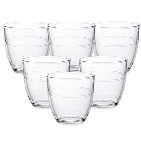 Duralex 220ml Gigogne Glass Tumbler Set Duralex 220ml Gigogne Glass Tumbler Set