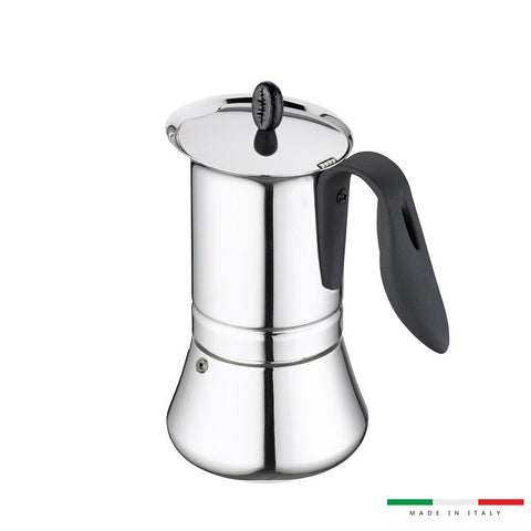 GAT Lady Induction Moka Pot 6 Cup Coffee Maker GAT Lady Induction Moka Pot 6 Cup Coffee Maker