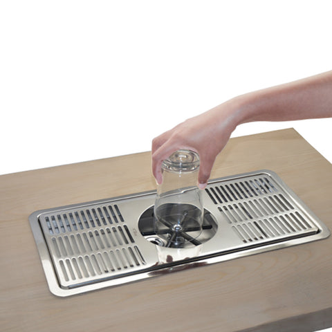 Krome Dispense Center Spray Rinser Recessed Krome Dispense Center Spray Rinser Recessed
