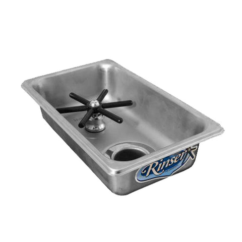 Krome Dispense Flush Mount Rinser Large Krome Dispense Flush Mount Rinser Large