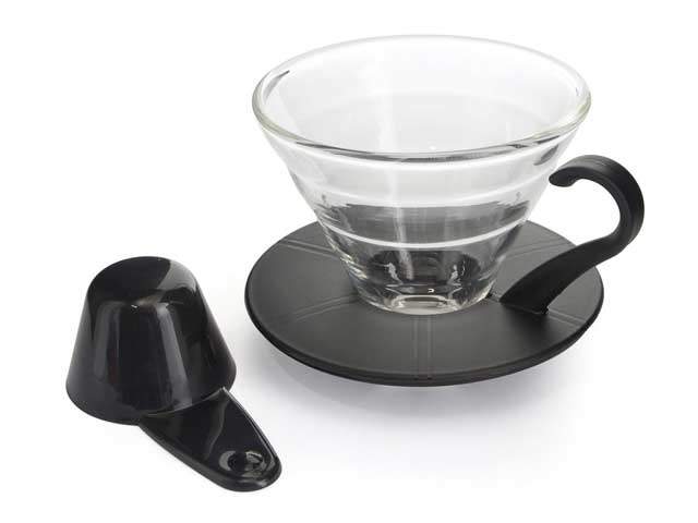 2-4 Cup Glass Cone Dripper Yama - Barista Supplies 2-4 Cup Glass Cone Dripper Yama - Barista Supplies
