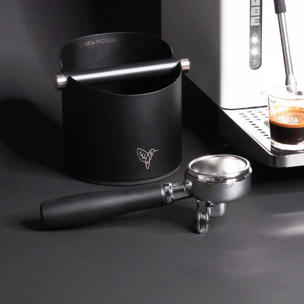 Barista Progear Black Miner Home Knock Bin - Barista Supplies Barista Progear Black Miner Home Knock Bin - Barista Supplies