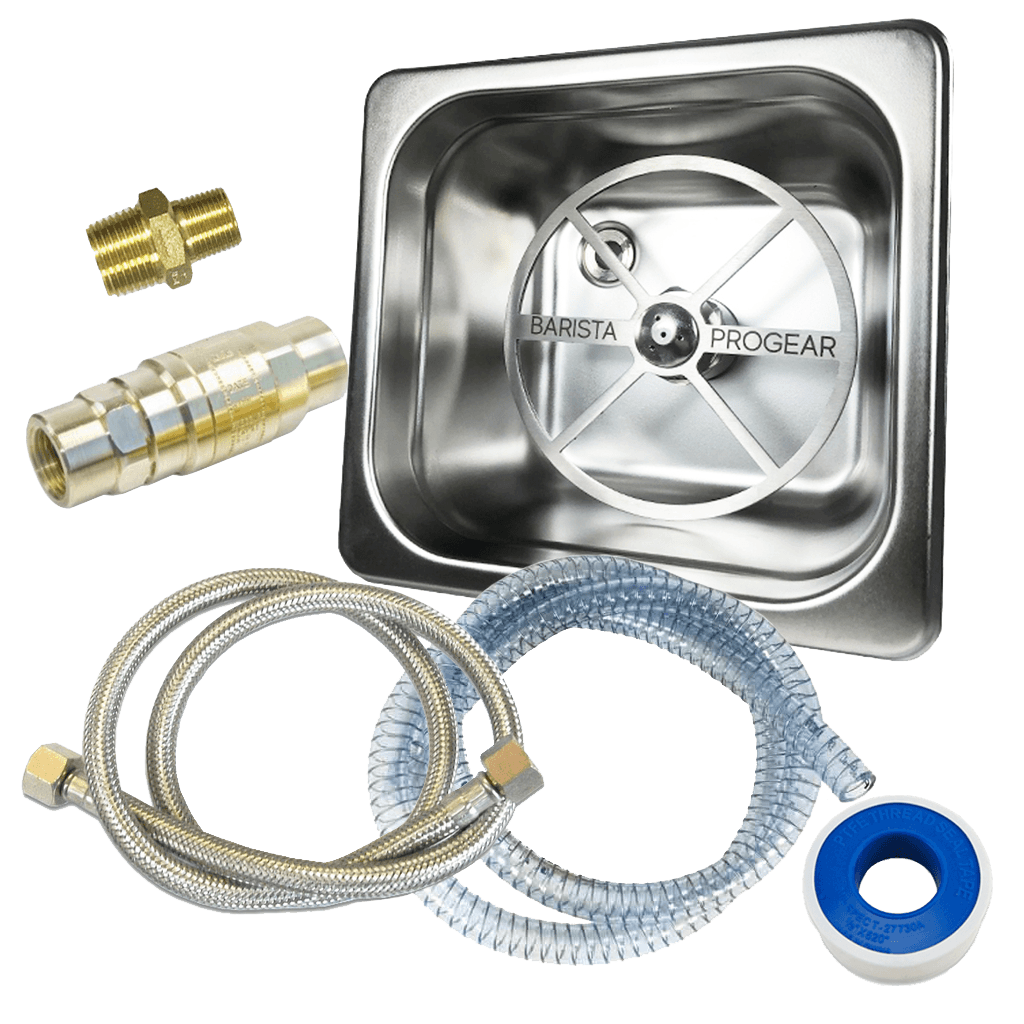 Barista Progear Complete In Bench Pitcher Rinser Kit - Barista Supplies Barista Progear Complete In Bench Pitcher Rinser Kit - Barista Supplies