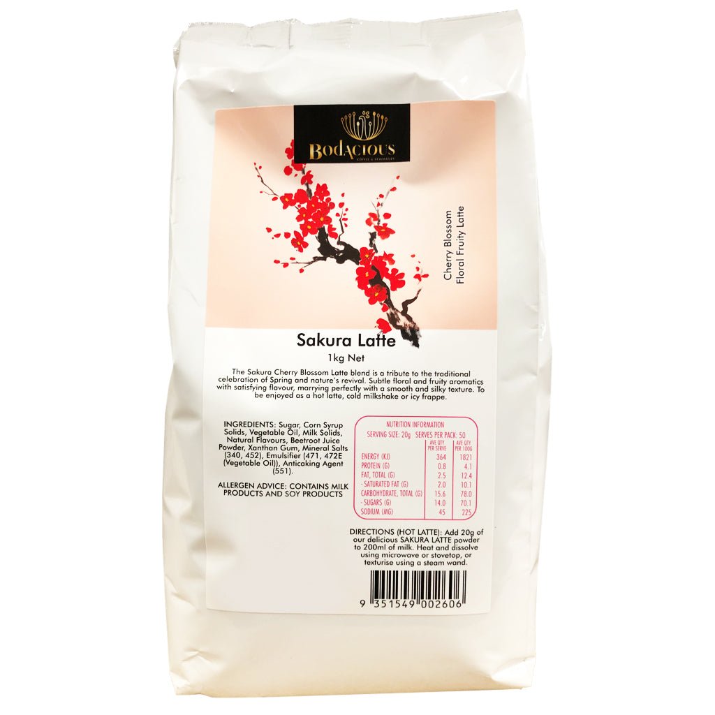 Bodacious Sakura Cherry Blossom 1kg - Barista Supplies Bodacious Sakura Cherry Blossom 1kg - Barista Supplies