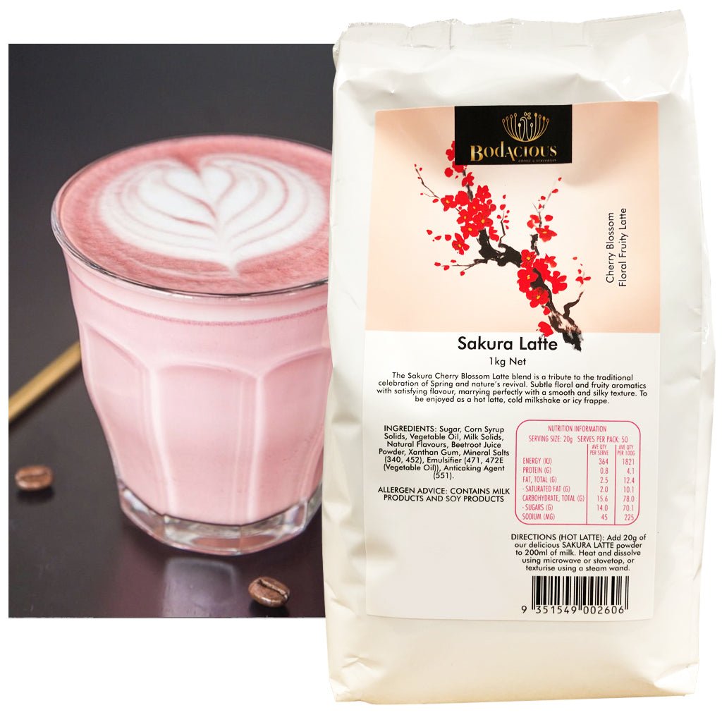 Bodacious Sakura Cherry Blossom 1kg - Barista Supplies Bodacious Sakura Cherry Blossom 1kg - Barista Supplies