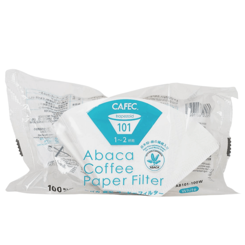Cafec 1-2 Cup Abaca Trapezoid Filter Paper 100 Pack - Barista Supplies Cafec 1-2 Cup Abaca Trapezoid Filter Paper 100 Pack - Barista Supplies