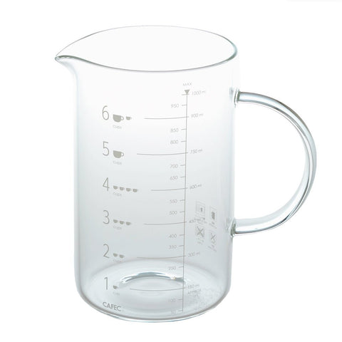 Cafec 1Lt Beaker Server - Barista Supplies Cafec 1Lt Beaker Server - Barista Supplies