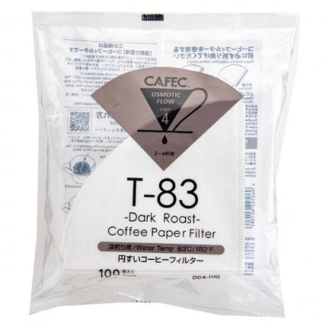 Cafec 2 Cup Dark Roast Filter Paper 100 Pack - Barista Supplies Cafec 2 Cup Dark Roast Filter Paper 100 Pack - Barista Supplies