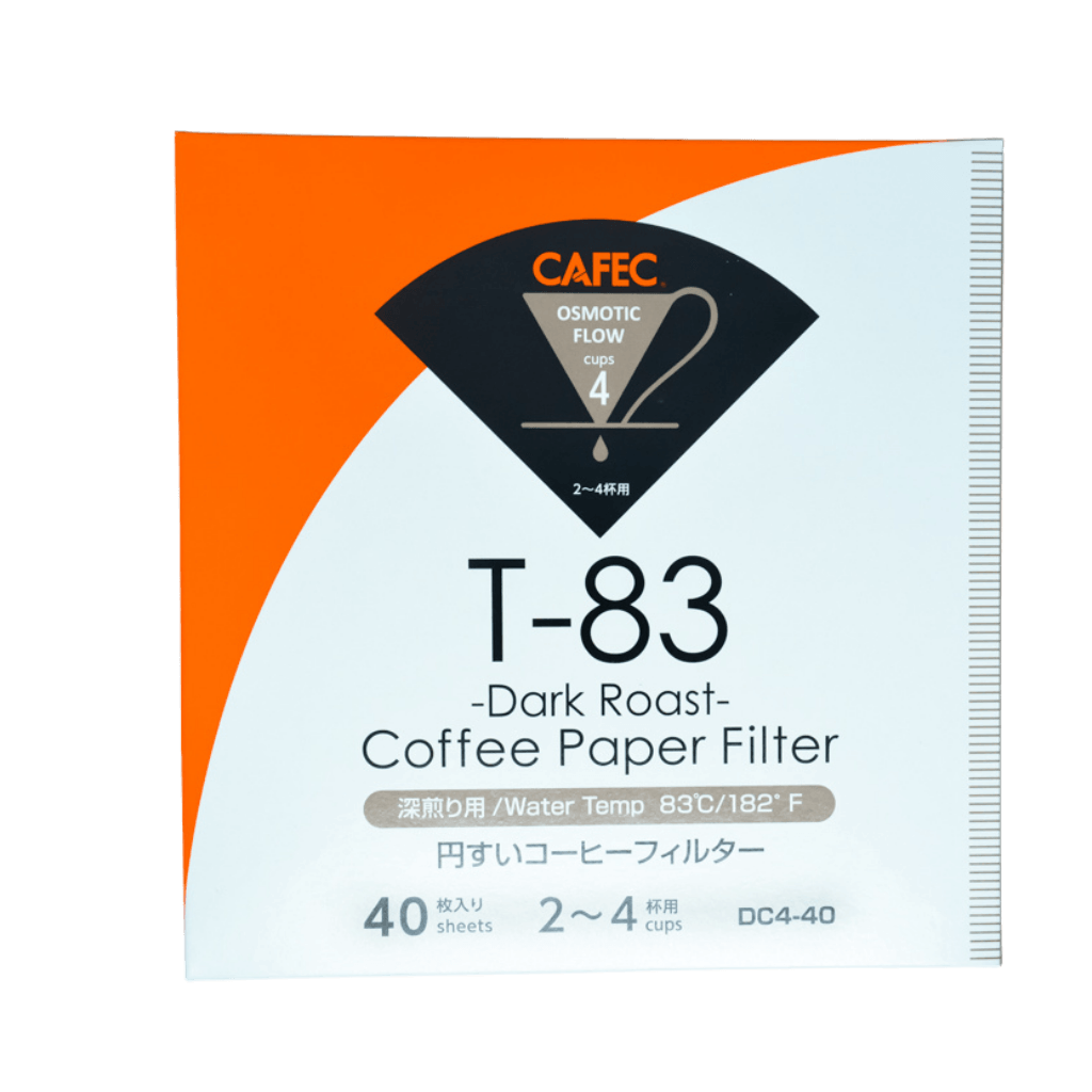 Cafec 2 Cup Dark Roast Filter Paper 40 Pack - Barista Supplies Cafec 2 Cup Dark Roast Filter Paper 40 Pack - Barista Supplies