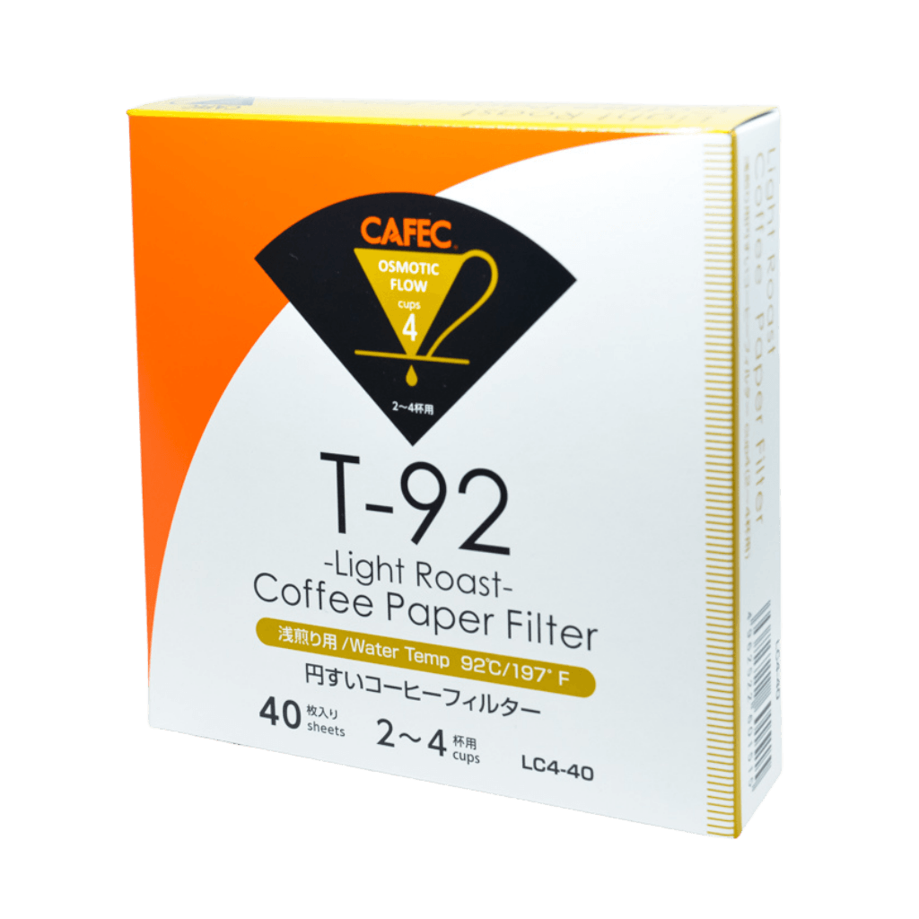 Cafec 2 Cup Light Roast Filter Paper 40 Pack - Barista Supplies Cafec 2 Cup Light Roast Filter Paper 40 Pack - Barista Supplies