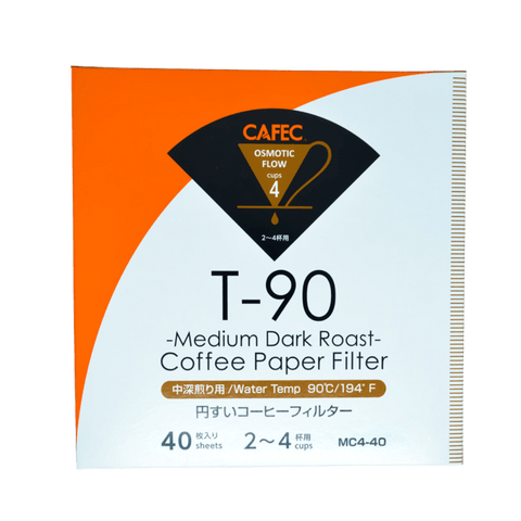 Cafec 2 Cup Medium Roast Filter Paper 40 Pack - Barista Supplies Cafec 2 Cup Medium Roast Filter Paper 40 Pack - Barista Supplies