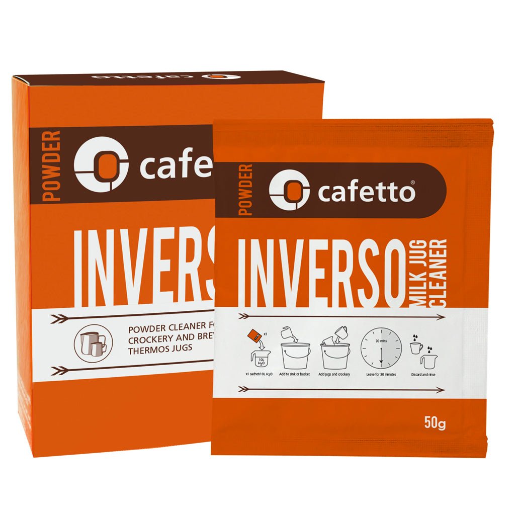 Cafetto Inverso Milk Jug Cleaner Sachets - Barista Supplies Cafetto Inverso Milk Jug Cleaner Sachets - Barista Supplies