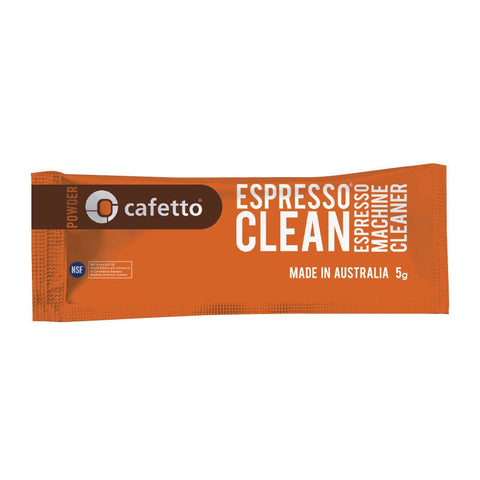 Cafetto18x5g Espresso Clean Powder - Barista Supplies Cafetto18x5g Espresso Clean Powder - Barista Supplies