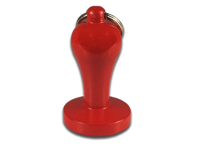 Red Tamper Keyring - Barista Supplies Red Tamper Keyring - Barista Supplies