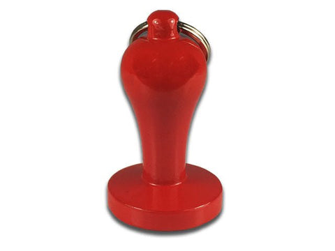 Red Tamper Keyring - Barista Supplies Red Tamper Keyring - Barista Supplies