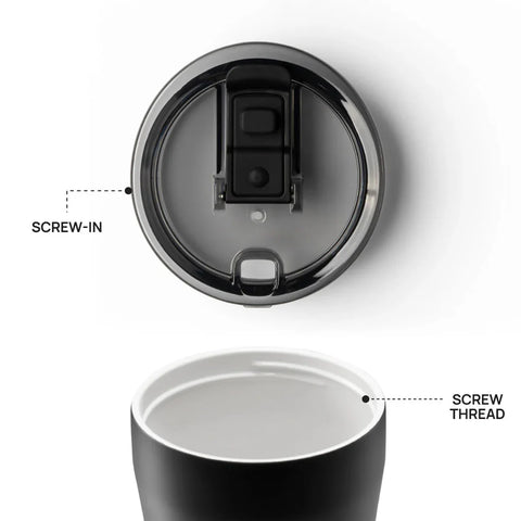 Sttoke Leakproof Lid 2.0 - Crystal Black
