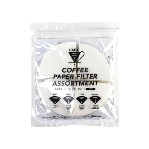 Cafec 1 Cup Assorted Filter Paper Pack