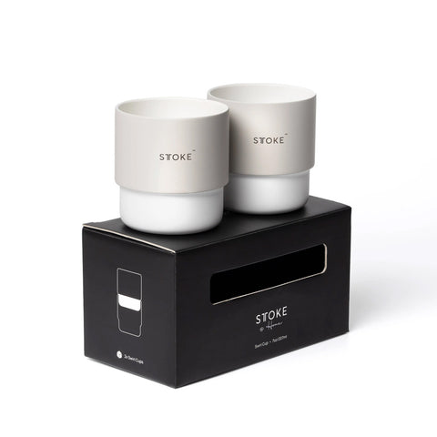 Sttoke 7oz Swirl Cup Set of 2