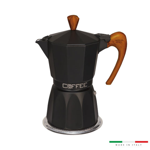 GAT Fashion Wood Moka Pot Coffee Maker - Barista Supplies