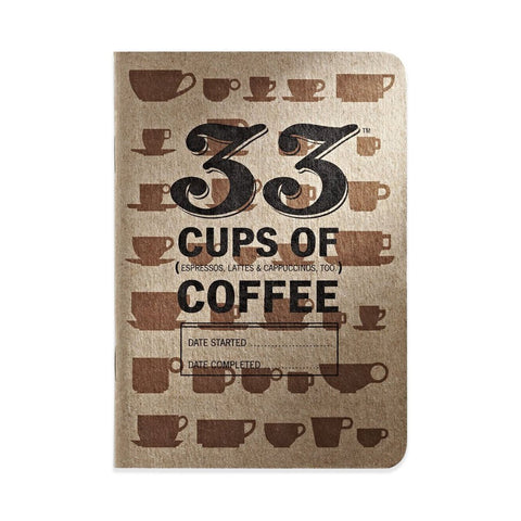 33 Cups of Coffee Book - Barista Supplies