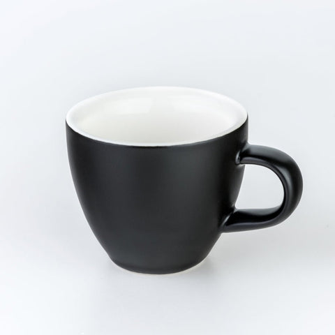 Barista Progear 75ml Matte Black Crema Espresso Cup - Barista Supplies