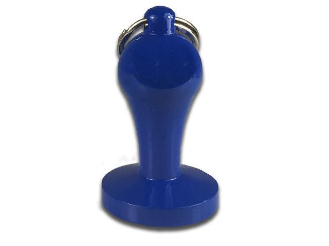 Blue Tamper Keyring - Barista Supplies
