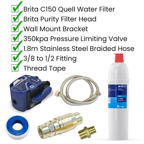 Brita C150 Quell Water Filter Kit - Barista Supplies