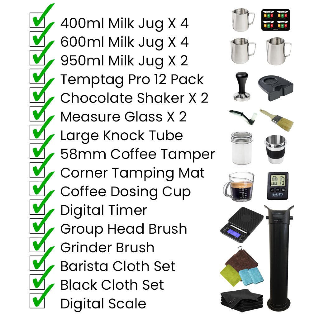 Cafe Starter Kit - Barista Supplies