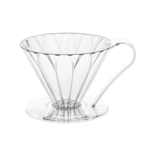 Cafec 1 Cup Plastic Flower Dripper - Barista Supplies