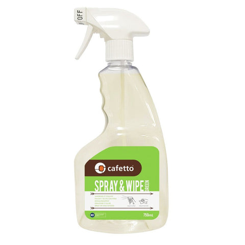 Cafetto Spray & Wipe Sanitiser - Barista Supplies