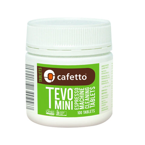 Cafetto Tevo Mini 100 Tablets 1.5g - Barista Supplies