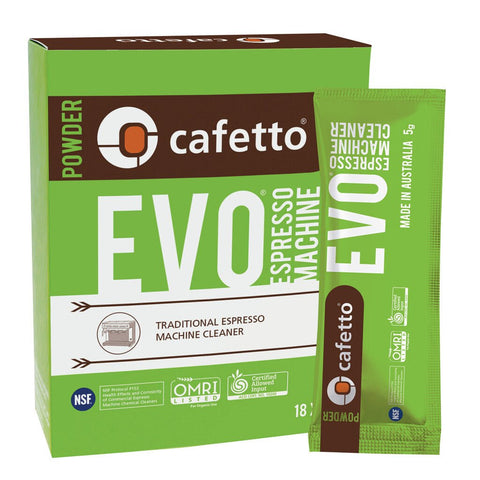 Cafetto18x5g Evo Organic Clean - Barista Supplies