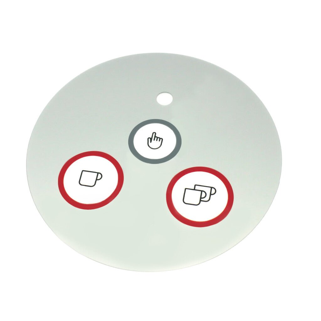 Machine Button Decals Genuine Mazzer Mini Electronic Decal Buttons Adhesive – Barista ...