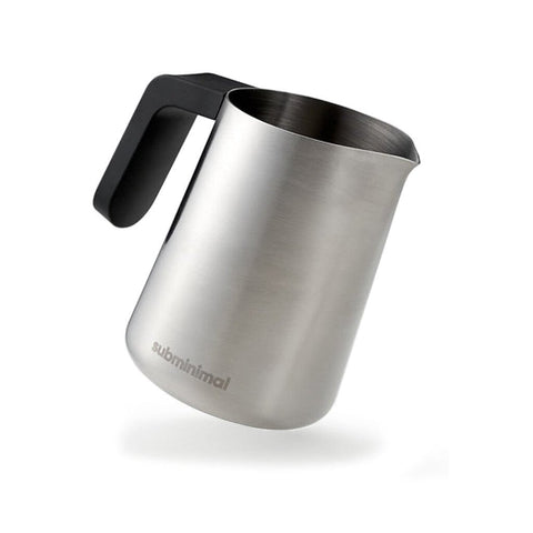 Subminimal Stainless Steel FloTip Milk Jug - Barista Supplies